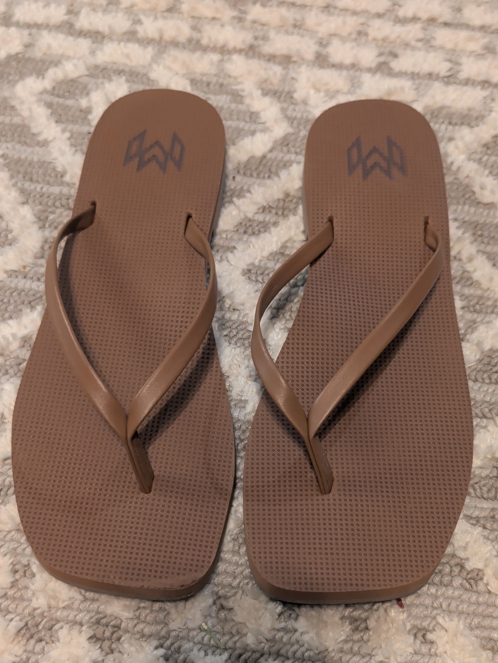 Women's Brown Flip Flop Sandals